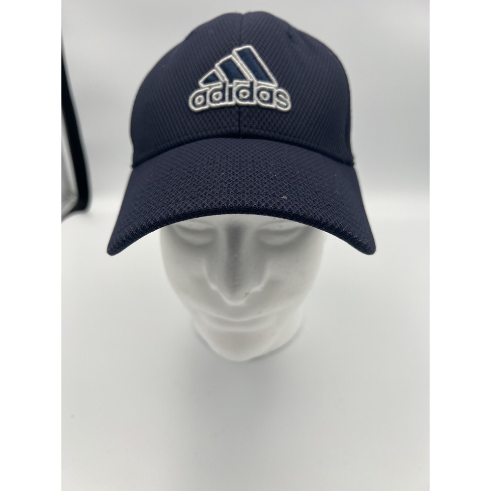 Adidas Blokette Blue Golf Cap OSFM Adjustable Hook Loop Sporty Chic